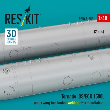Tornado IDS/ECR 1500L underwing fuel tanks (welded) (German AF / It...