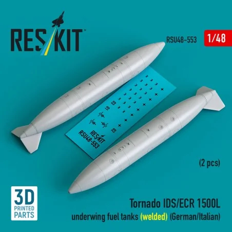Tornado IDS/ECR 1500L underwing fuel tanks (welded) (German AF / It...