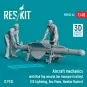 Aircraft mechanics with Red Top missile (on transport trolley) (EE ...