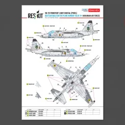Su-25 Frogfoot LIGHT Digital (Pixel) (best suitable for the plane n...