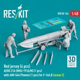 Red jersey (4 pcs) AERO 21A (MHU-191A/M) (1 pcs) with AIM-54A Phoen... 2