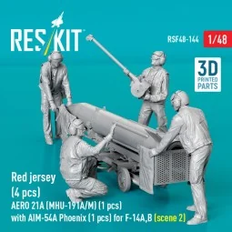 Red jersey (4 pcs) AERO 21A (MHU-191A/M) (1 pcs) with AIM-54A Phoen... 2