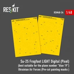 Su-25 Frogfoot LIGHT Digital (Pixel) (best suitable for the plane n... 2