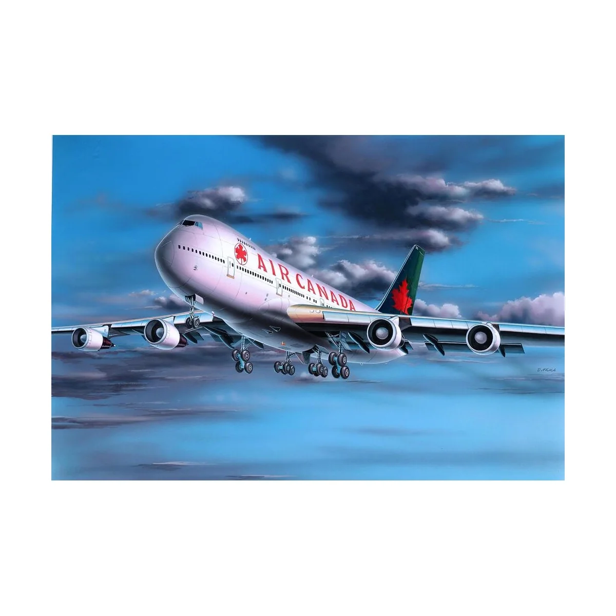 Boeing 747-200, 1/390 - Revell 04210