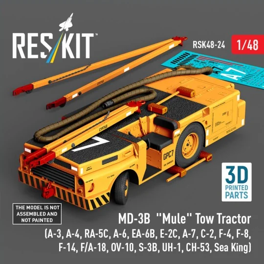 MD-3B Mule Tow Tractor (A-3, A-4, RA-5C, A-6, EA-6B, E-2C, A-7, C-2...