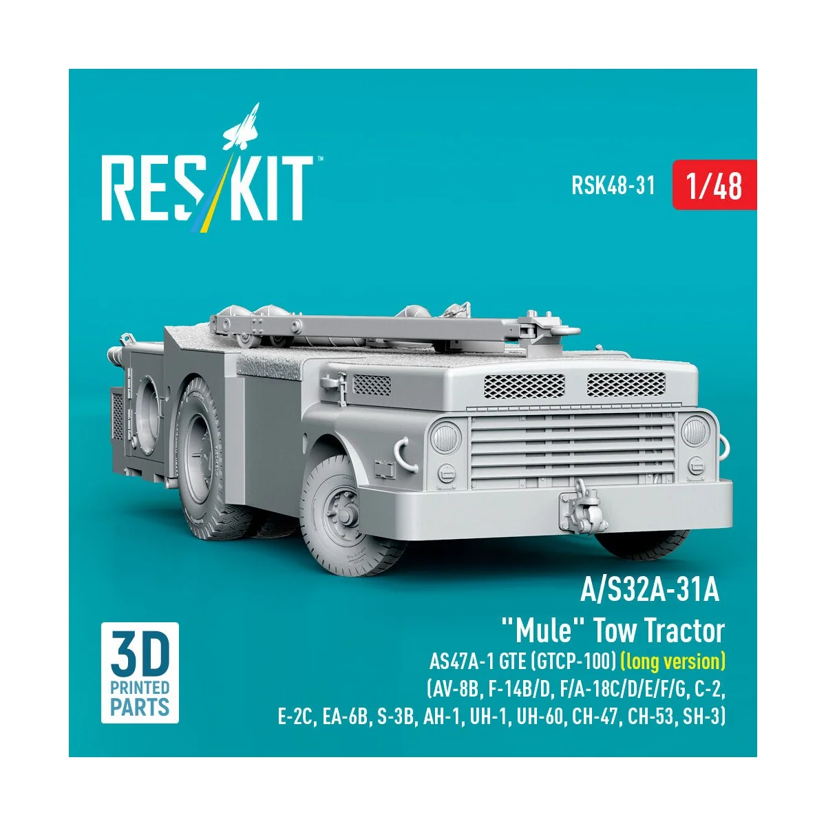 A/S32A-31A Mule Tow Tractor AS47A-1 GTE (GTCP-100) (long version) (...