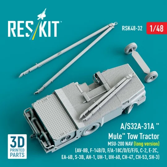 A/S32A-31A Mule Tow Tractor MSU-200 NAV (long version) (AV-8B, F-14...