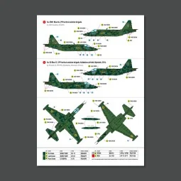 Su-25 Frogfoot Clover (BLUE 01, 04, 10, 22, 33) Ukrainian Air Force...