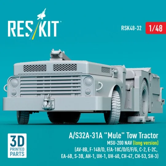 A/S32A-31A Mule Tow Tractor MSU-200 NAV (long version) (AV-8B, F-14...
