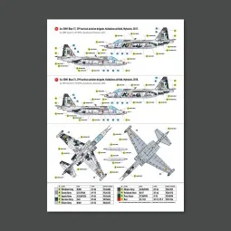 Su-25 Frogfoot DARK Digital (Pixel) (BLUE 09, 15, 17, 21, 29, 30, 3...