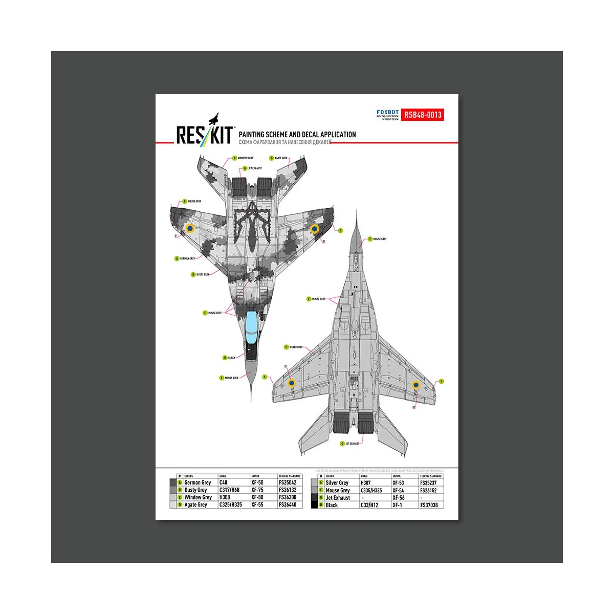 MiG-29 9-13 (White 57) Digital (Pixel) Ukrainian Air Forces (Main D...