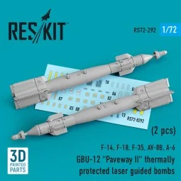 GBU-12 Paveway II thermally protected laser guided bombs (2 pcs) (F...
