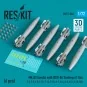 Mk.82 bombs with BSU-86 Snakeye II fins (6 pcs) (F-4, F-5, F-8, F-1...