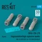 OFAB-250-270 fragmentation/high explosive bombs (4 pcs) (MiG-21/23/...