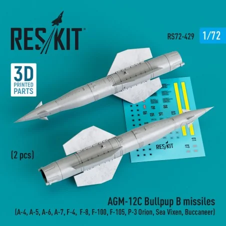 AGM-12C Bullpup B missiles (2 pcs) (A-4, A-5, A-6, A-7, F-4, F-8, F...