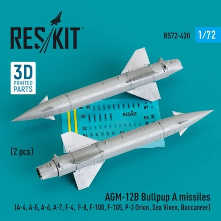 AGM-12B Bullpup A missiles (2 pcs) (A-4, A-5, A-6, A-7, F-4, F-8, F...