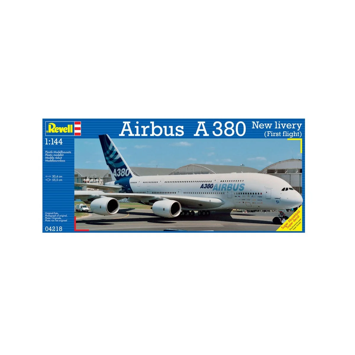 Airbus A380 "New Livery, 1/144 - Revell 04218