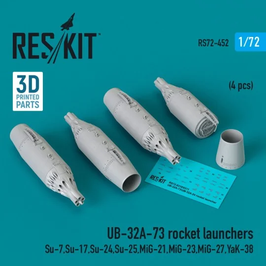 UB-32A-73 rocket launchers (4 pcs) (Su-7, Su-17, Su-24, Su-25, MiG-...