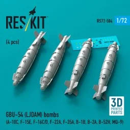 GBU-54 (LJDAM) bombs (4 pcs) (A-10C, F-15E, F-16C/D, F-22A, F-35A, ...
