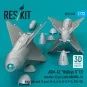 AGM-62 Walleye II ER missiles (2 pcs) with AN/AWG-16 data link pod ...