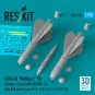 AGM-62 Walleye I ER missiles (2 pcs) with AN/AWG-16 data link pod (...