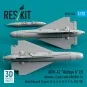 AGM-62 Walleye II ER missiles (2 pcs) with AN/AWG-16 data link pod ...