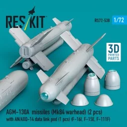 AGM-130A missiles (Mk84 warhead) (2 pcs) with AN/AXQ-14 data link p... 2