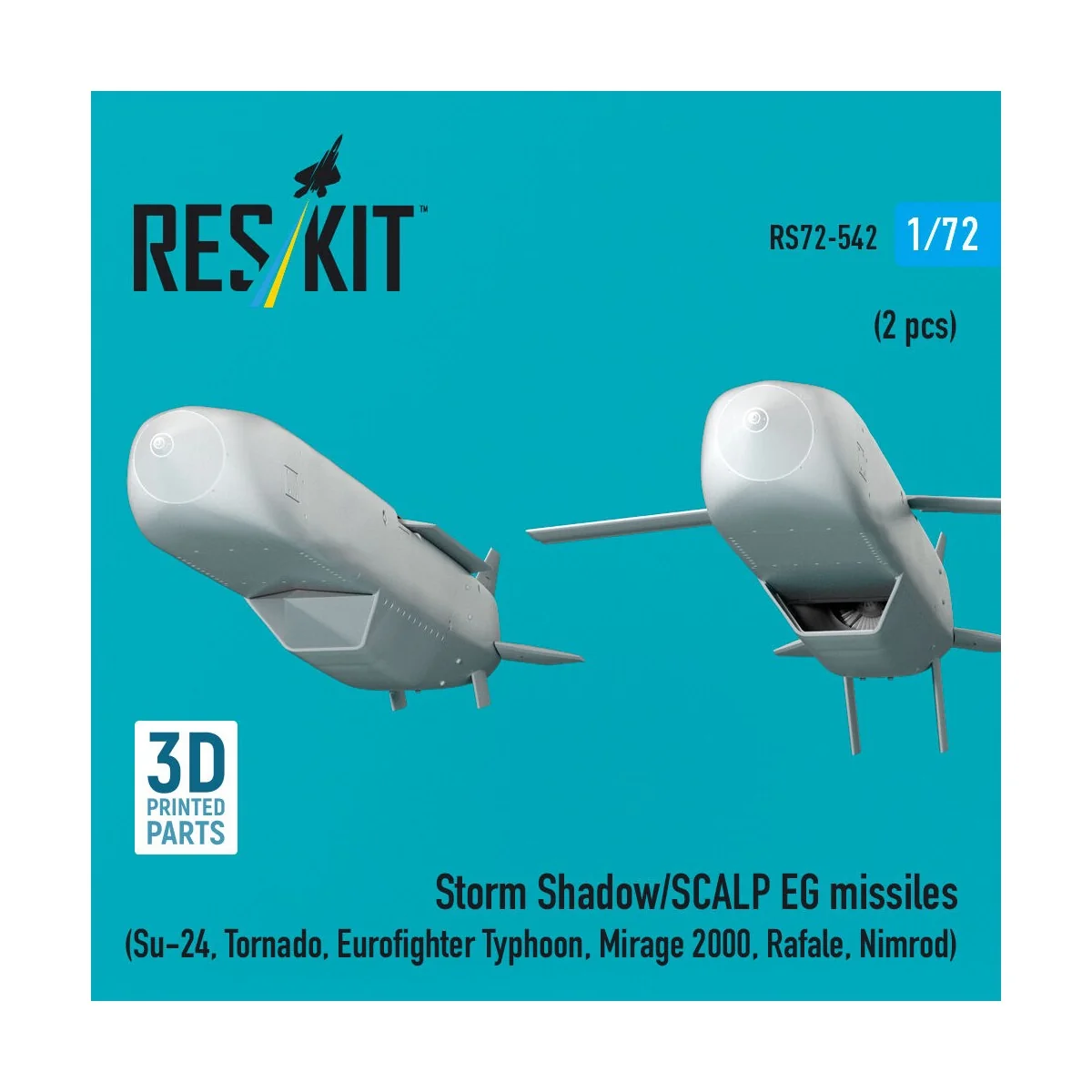 Storm Shadow/SCALP EG missiles (2 pcs) (Su-24, Tornado, Eurofighter...