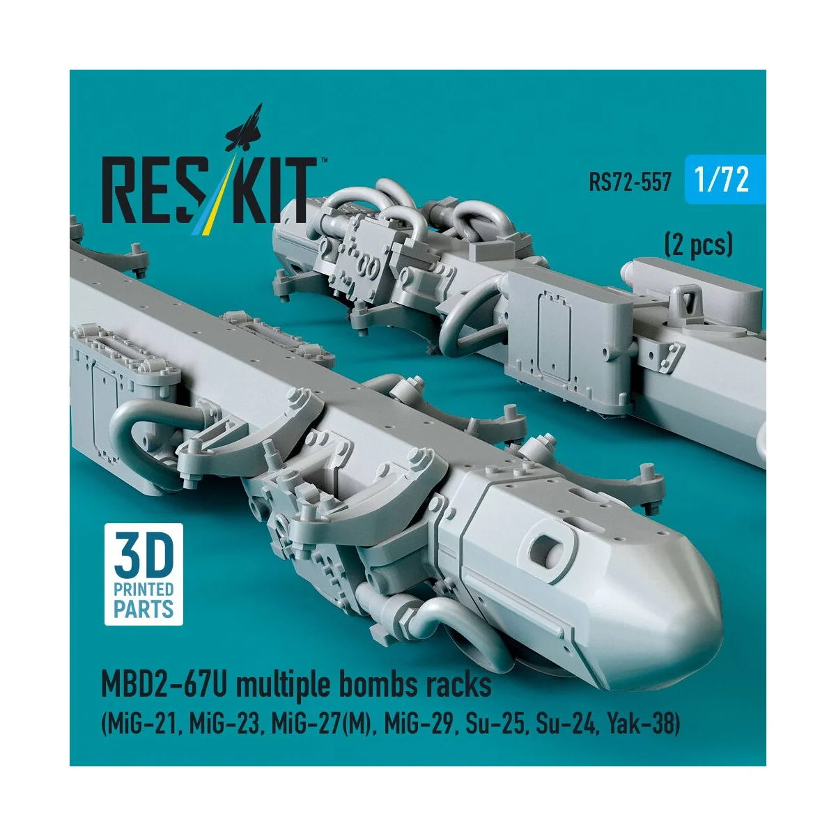 MBD2-67U multiple bombs racks (2 pcs) (MiG-21, MiG-23, MiG-27(?), M...