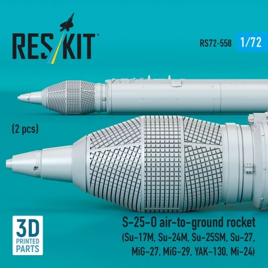 S-25-O air-to-ground rocket (2 pcs) (Su-17M, Su-24M, Su-25SM, Su-27...