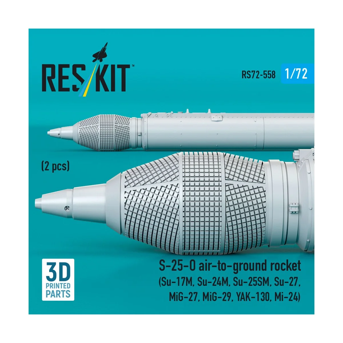 S-25-O air-to-ground rocket (2 pcs) (Su-17M, Su-24M, Su-25SM, Su-27...