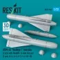 AGM-62 Walleye I missiles (2 pcs) with AN/AWG-16 data link pod (1 p...