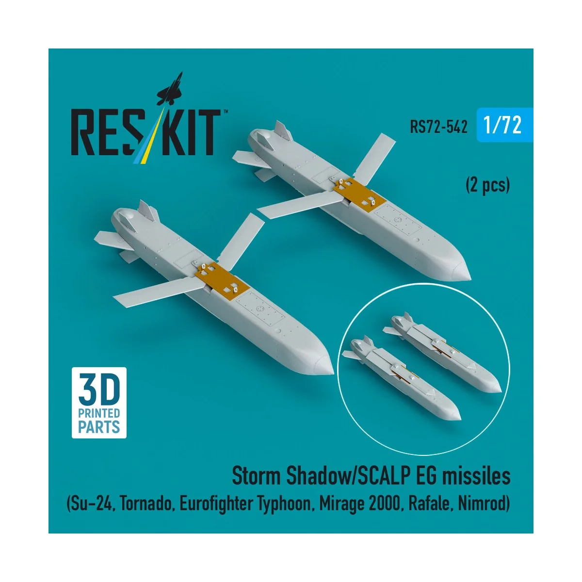 Storm Shadow/SCALP EG missiles (2 pcs) (Su-24, Tornado, Eurofighter...
