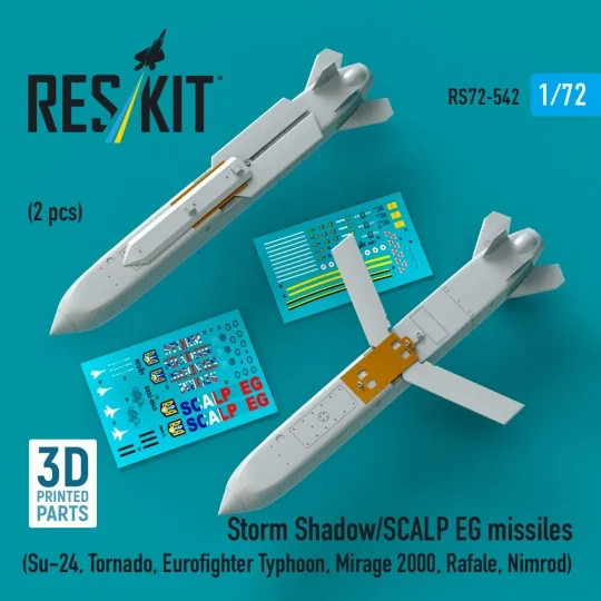 Storm Shadow/SCALP EG missiles (2 pcs) (Su-24, Tornado, Eurofighter...
