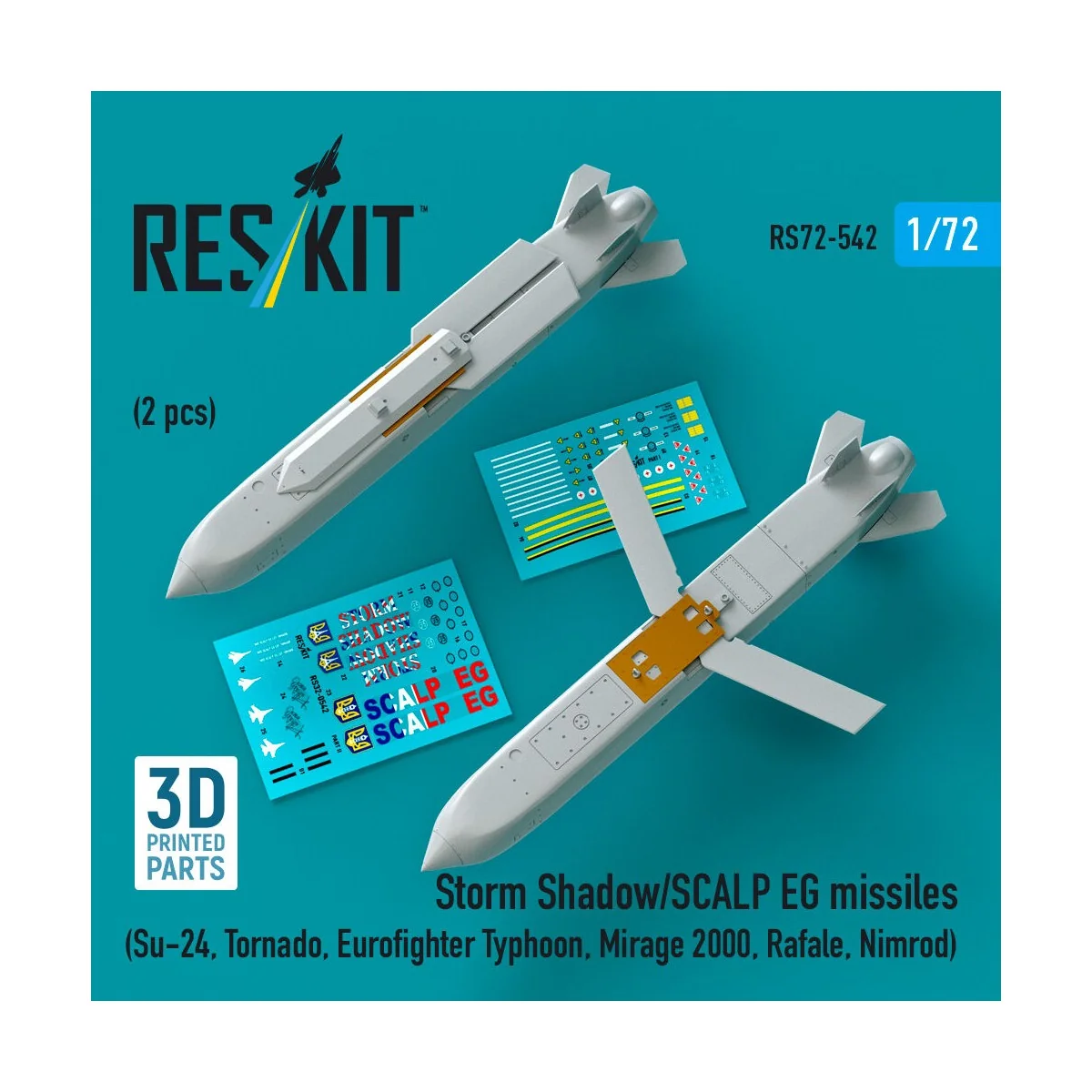 Storm Shadow/SCALP EG missiles (2 pcs) (Su-24, Tornado, Eurofighter...