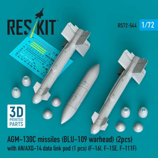 AGM-130C missiles (BLU-109 warhead) (2 pcs) with AN/AXQ-14 data lin...