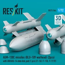 AGM-130C missiles (BLU-109 warhead) (2 pcs) with AN/AXQ-14 data lin... 2