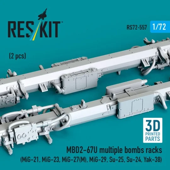 MBD2-67U multiple bombs racks (2 pcs) (MiG-21, MiG-23, MiG-27(?), M...