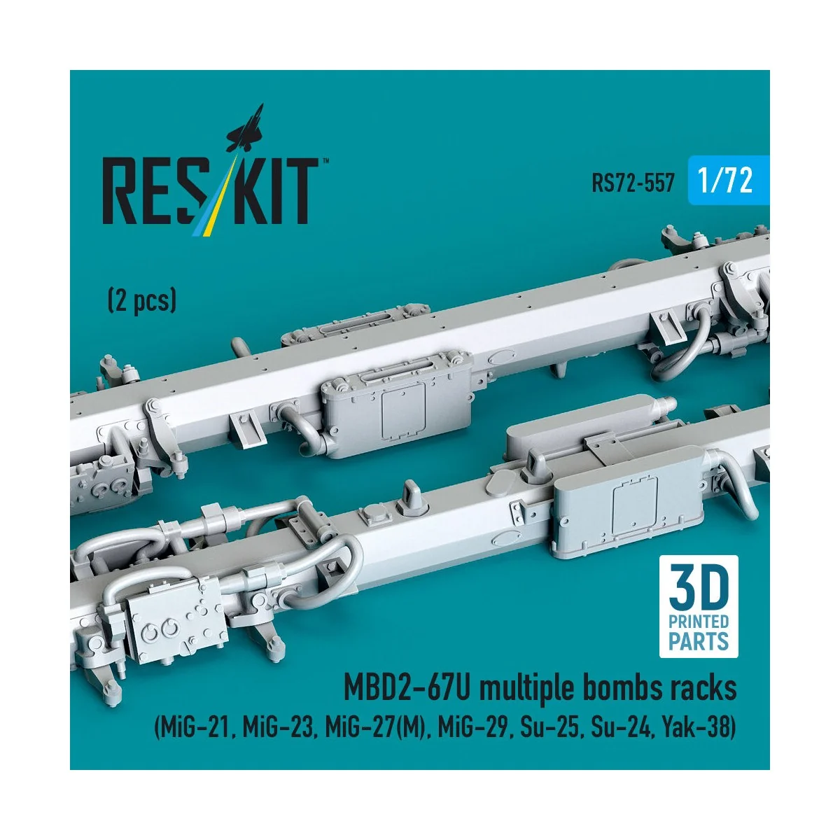 MBD2-67U multiple bombs racks (2 pcs) (MiG-21, MiG-23, MiG-27(?), M...