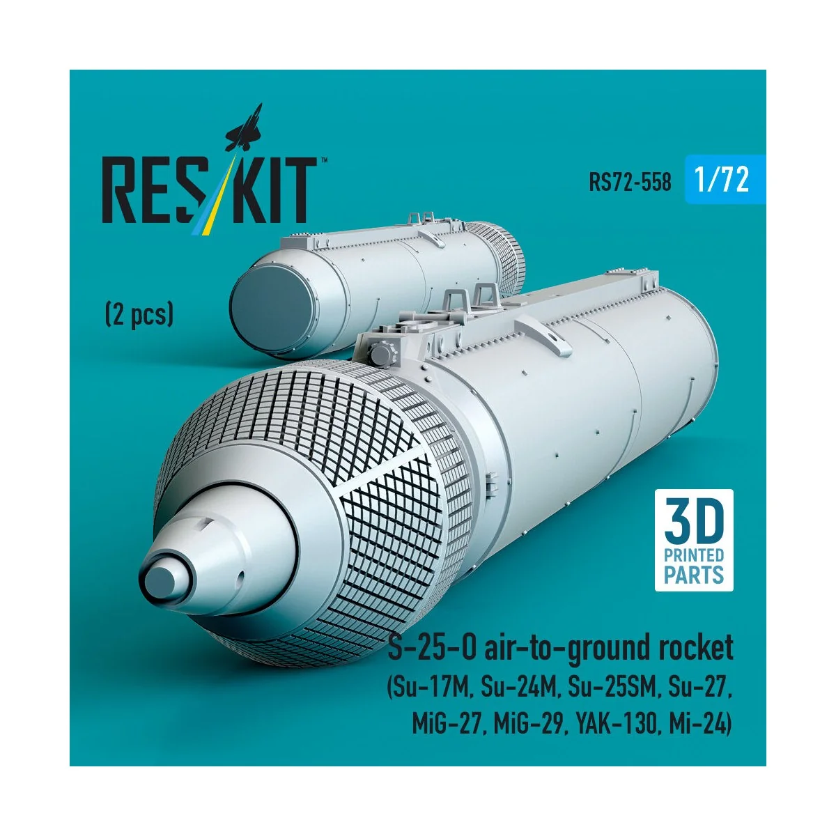 S-25-O air-to-ground rocket (2 pcs) (Su-17M, Su-24M, Su-25SM, Su-27...