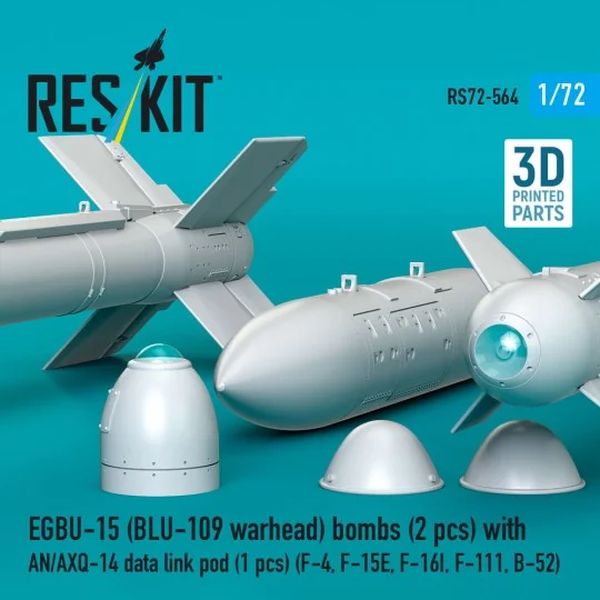 EGBU-15 (BLU-109 warhead) bombs (2 pcs) with AN/AXQ-14 data link po...
