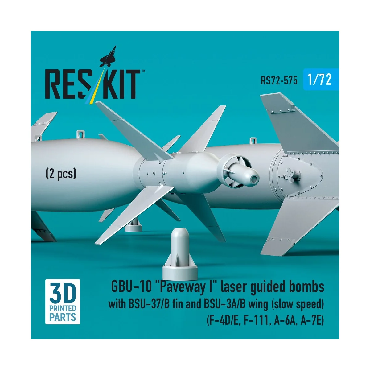 GBU-10 Paveway I laser guided bombs with BSU-37/B fin and BSU-3A/B ...
