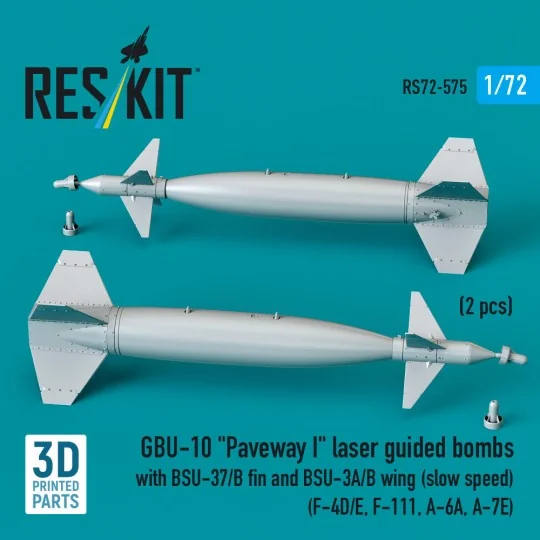 GBU-10 Paveway I laser guided bombs with BSU-37/B fin and BSU-3A/B ...