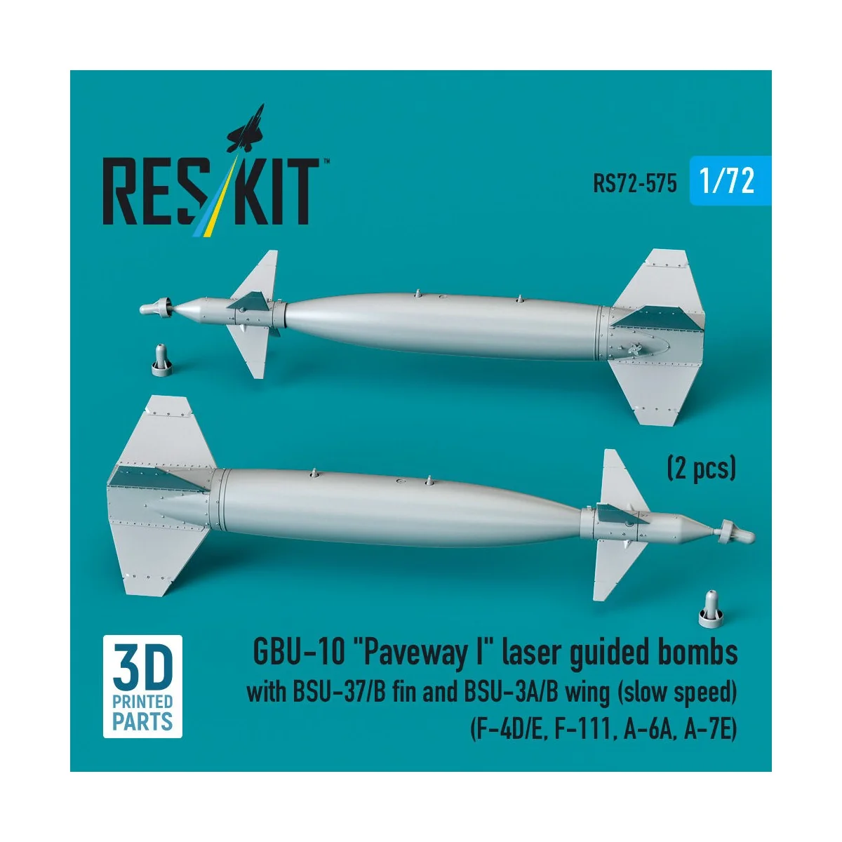 GBU-10 Paveway I laser guided bombs with BSU-37/B fin and BSU-3A/B ...
