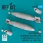 BLU-27A/B 750lb napalm bombs finned (MXU-469/B) or unfinned (2pcs) ...