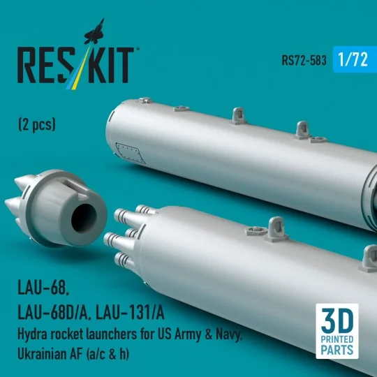 LAU-68, LAU-68D/A, LAU-131/A Hydra rocket launchers for US Army & N...