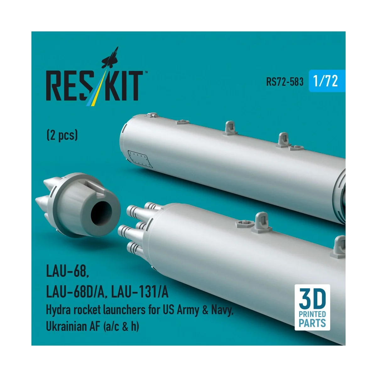 LAU-68, LAU-68D/A, LAU-131/A Hydra rocket launchers for US Army & N...