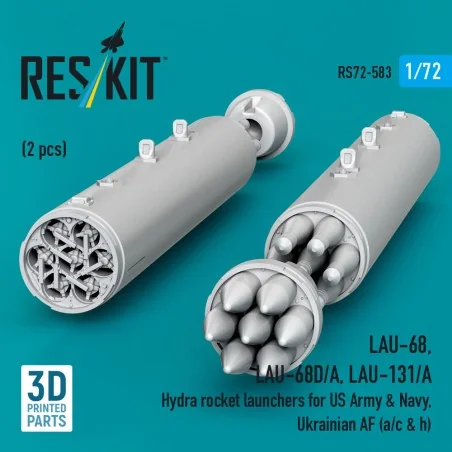 LAU-68, LAU-68D/A, LAU-131/A Hydra rocket launchers for US Army & N...
