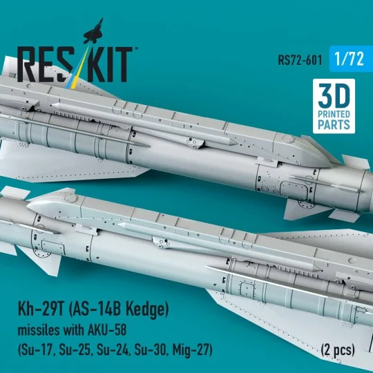 Kh-29T (AS-14B Kedge) missiles with AKU-58 (2 pcs) Su-17, Su-25, Su...