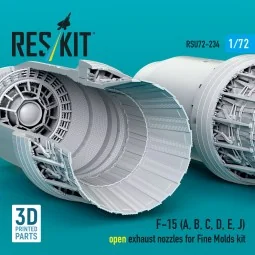 F?15 Eagle/Strike Eagle (A, B, C, D, E early, J) F100-PW-220 open e...